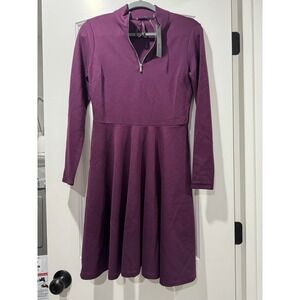 Tahari dress deep purple color